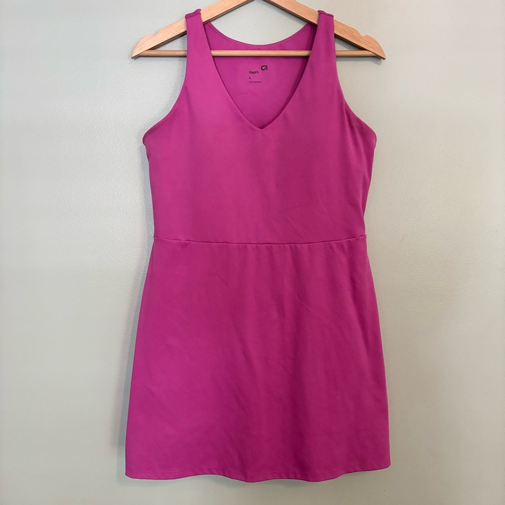 GAP fit athletic skort dress size L VGUC pink - Picture 5 of 8